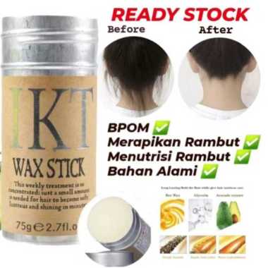 HAIR WAX STICK IKT WAX STICK RAMBUT PERAPIH RAMBUT FREE SISIR SAKU