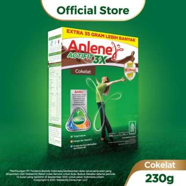 Anlene Actifit Susu Bubuk Dewasa 230gr COKLAT