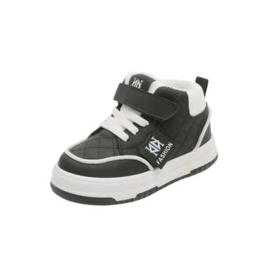 Sepatu Anak LV0549 β Korean Style Premium Sneakers Sport Shoes Free Box Size 21-30 30 HITAM LV0577
