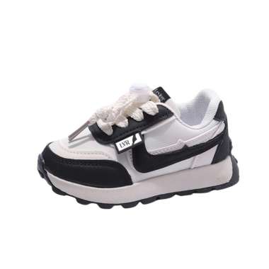 Sepatu Anak LV0549 β Korean Style Premium Sneakers Sport Shoes Free Box Size 21-30 30 HITAM LV0471