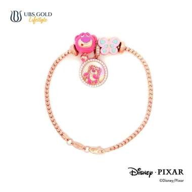 UBS Gold Gelang Emas Disney Lotso Charmee - Kgy0203 - 17k 17cm-Rose Gold