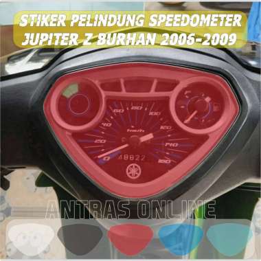 Stiker Anti Gores Pelindung Spido Yamaha Jupiter Z Burhan 2006-2009 Sticker Speedometer Merah