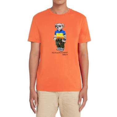 POLO - 7700.52 Mens T-shirt Bear - Orange M