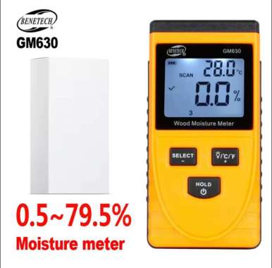 Wood Moisture Meter Benetech GM630 Induction Kayu Induksi MC Tester GM 630
