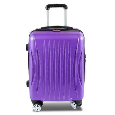 [iKoper]Koper 24 Inch Original Polo Bagasi Size Koper Fiber Koper Ungu