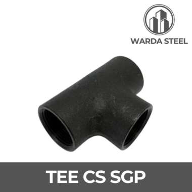 Tee Las Besi 2” CS SGP - Carbon Steel Hitam T Te 2 Inch