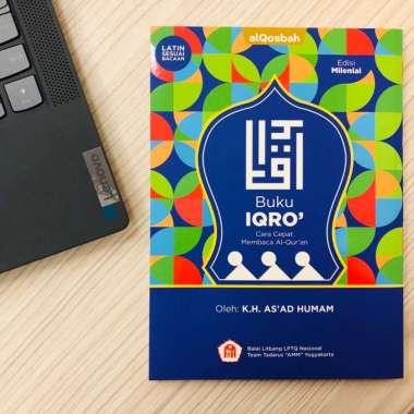 Buku IQRO MILENIAL Iqro Cara Cepat Membaca AlQuran Edisi Milenial Penerbit AlQosbah Ukuran A5 BIRU