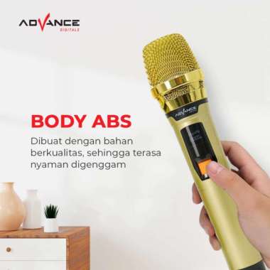 ADVANCE MIC 206 Duet Microphone Wireless UHF
