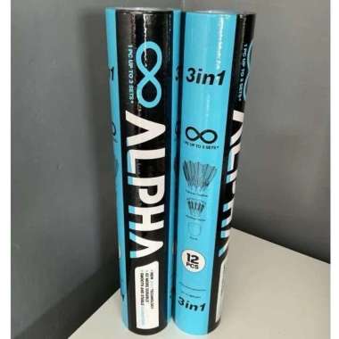 Shuttlecock Alpha Black Kok Alpha Hitam Kok 3in1 Kok Bulutangkis