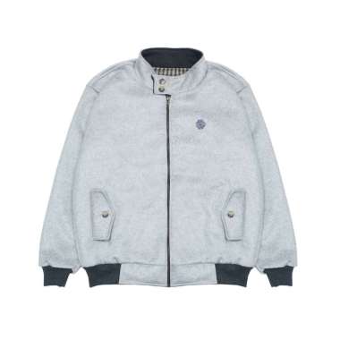 Dryroots Inc Harrington Jacket Wool Warm Light Grey XL