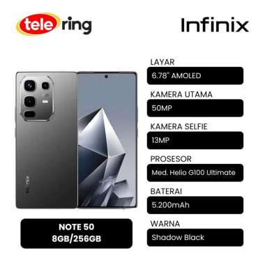 HP INFINIX NOTE50 8/256GB black