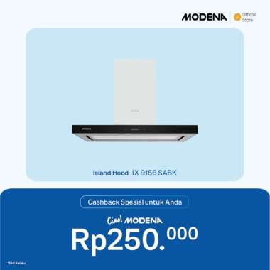 MODENA ISLAND COOKER HOOD - IX 9156 SABK