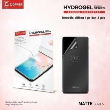 COPPER Hydrogel Matte untuk Oppo Reno 5 / 5F / 4 / 4F / 3 / 2 / 2F | Find X8s / X6 / X5 / X3 / N5 | 