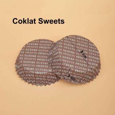 aiGooTan - ALAS ROTI (ISI 10) - Paper Cup Case Bread Cake Panjang Bulat Kertas Motif Anti Lengket Lo