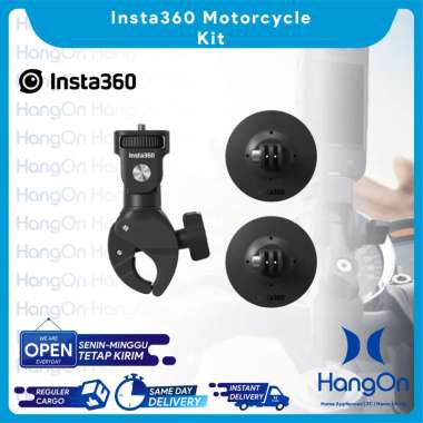 Insta360 Motorcycle Mount Bundle New Version Universal Camera Motor Cycle Kit for Insta 360 Action C