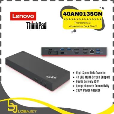 Promo Lenovo Thinkpad Wigig Dock 40a60045 For X1gen4 X1 Yoga T460