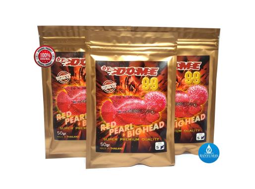 Pelet Pakan Ikan Louhan 99 Nine Point Nine By Dome 50gram Makanan Ikan