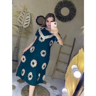 DASTER ARAB RENDA QUEENSA / DASTER BUSUI / DASTER RENDA MURAH / DASTER DAILY HIJAU