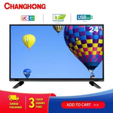 CHANGHONG LED TV 24 Inch L24G3 / 24G3 - GARANSI RESMI