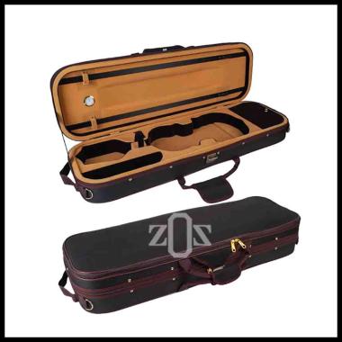 Tas Case Hardcase Gigbag Biola Violin 3/4 Square Adjustable Strap