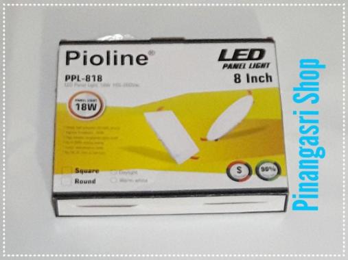 DOWNLIGHT LED PIOLINE 18W BULAT Slim 18 watt LED PANEL Light ROUND Putih