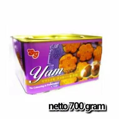 Yam Cookies Biskuit Keladi
