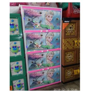 Lemari Plastik Club Spectra 4 Susun (Promo Harga)