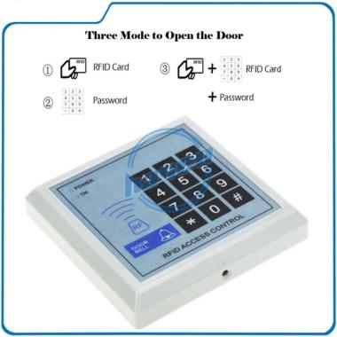 MESIN RFID ACCESS CONTROL / AKSES CONTROL / MESIN ACCESS DOOR LOCK TERBAIK Multicolor