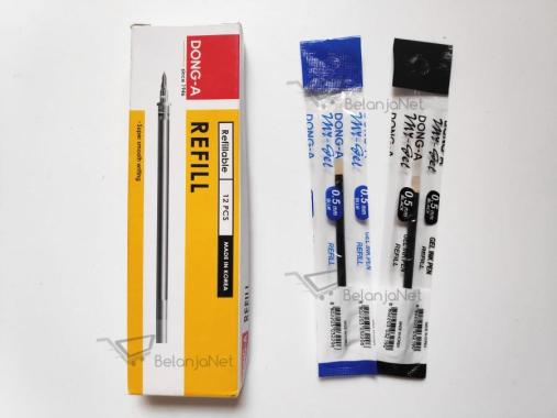 Isi Ulang Refill Pulpen Pen Gel My Gel Dong A Korea Merah