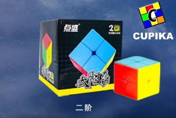 Rubik 2x2 DIANSHENG 2x2x2 Stickerless Original yongjun qiyi moyu