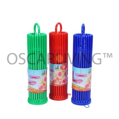 GANTUNGAN BAJU ANAK / JEMURAN BAJU BAYI / JEMURAN BAJU BULAT / 26 STICK / WARNA RANDOM (J286)
