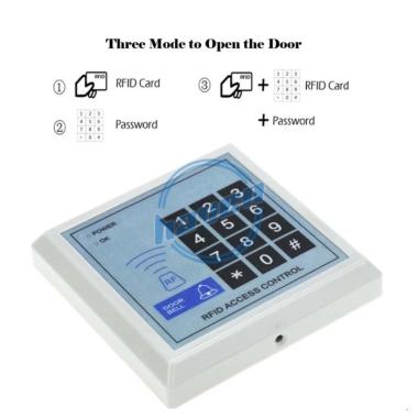 MESIN RFID ACCESS CONTROL / AKSES CONTROL / MESIN ACCESS DOOR LOCK TERBAIK Multicolor