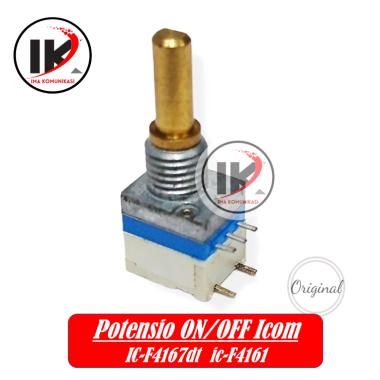 Potensio Volume On-Off Icom Ic-F4167dt Ic-4161