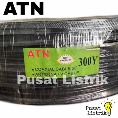 Kabel Antena TV 5C ATN Antenna TV Cable Coaxial 5C (Harga Permeter)