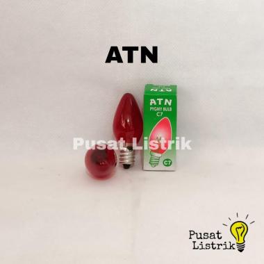 Lampu Cabe Warna Merah E12 ATN Lampu Cabe E12 Lampu Jantung