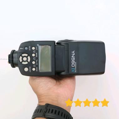 Flash Eksternal Yongnuo Speedlite YN 560 YN560 IV For DSLR SLR Canon Hitam Murah