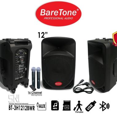 Speaker portable Baretone 12" 1212BWR