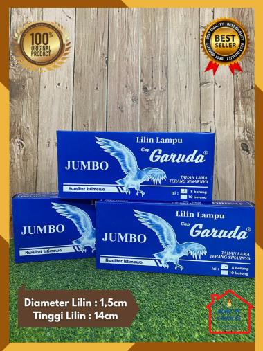 Lilin Mati Lampu | Lilin Putih | Lilin Garuda Jumbo