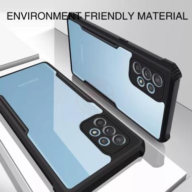 Promo Case Transparan Samsung A32 4G / A32 5G Softcase Clear Back Cover Samsung A32 5G Hitam
