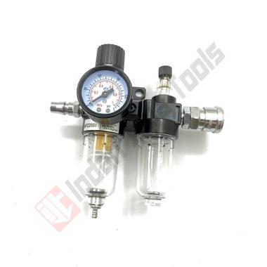 MOLLAR Mini Air Control Unit 1/4 Inch Filter Kompresor Udara Regulator DOUBLE+SM+PM 20