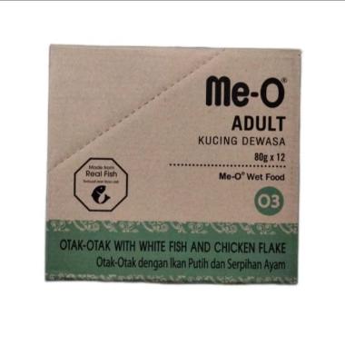 Meo wet food otak otak meo pouch 1DUS makanan kucing basah all varian OO Adlt No.3