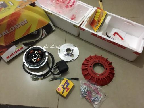 Pengapian set - Malossi (Vespower) utk vespa Largeframe