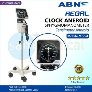 ABN Regal Clock Aneroid Tensimeter Mobile Model