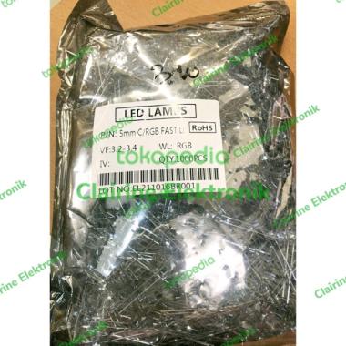 Led 5Mm 3 Warna Rgb Red Green Blue