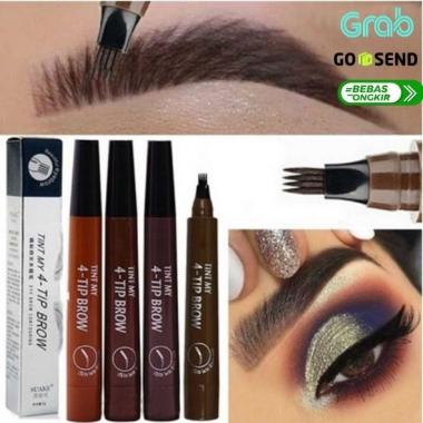 EYEBROW PEN - PENCIL PINSIL ALIS WATERPROOF - MAGIC TINT 3D 4D TATTOO 04 GREY