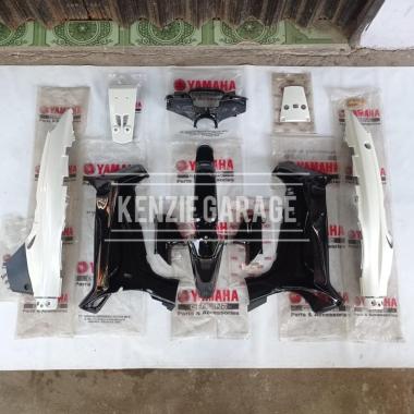 Cover Body Full Set Fullset F1ZR FIZR Hitam Putih Original YGP