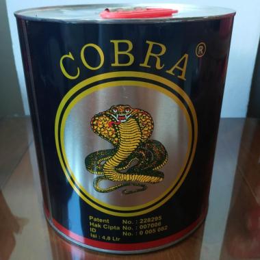 Thinner / Thiner / Tiner HG Cobra Hitam 5L ( 1 galon ) / pengencer cat