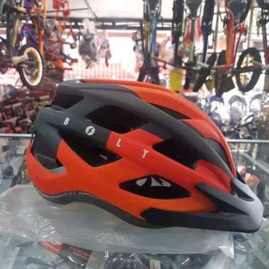 Helm Sepeda Polygon Bolt Matt Tosca/Green, Size L