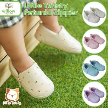 Sepatu Perempuan Anak - Little Twisty Petunia Zipper 18 Pink