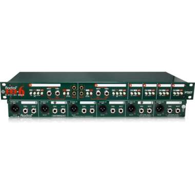 Radial JD6 6-channel Passive Instrument Direct Box